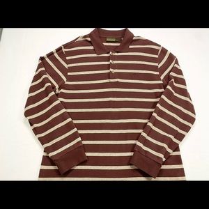 Timberland Mens Long Sleeve Shirt Striped Size XL Pullover